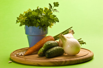vegeterian food, fresh vegetables