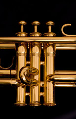 valve of a trumpet