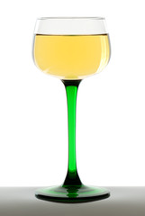 Glass of white wine