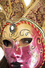 Masked girl