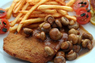 Jägerschnitzel
