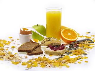 gesundes frühstück