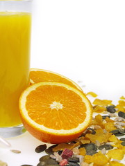 frisch gepresster orangensaft