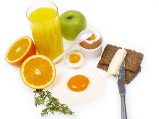 gesundes frühstück