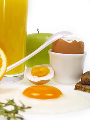 gesundes frühstück