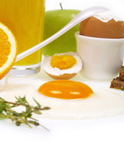 gesundes frühstück