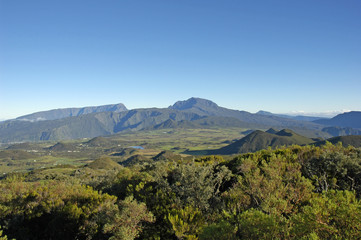 la plaine des cafres et le piton des neiges