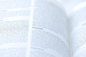 Fototapeta premium Livre médical