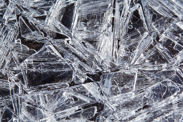 ice crystal background