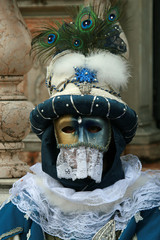 Carnival mask Venice Italy