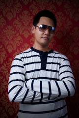Fototapeta premium Fashion man portrait