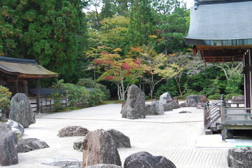 Japanese zen garden