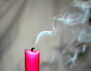 candle smoking 