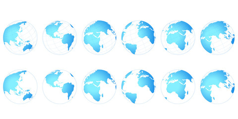 planet earth map   illustration © dip