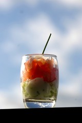 Verrine Tomate Comcombre