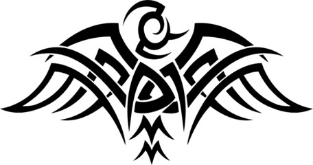 Tattoo Tribal Vogel