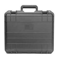 Black heavy-duty case for fragile equipment