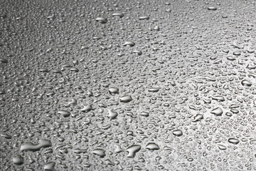 background maked of water drops on neutral tone