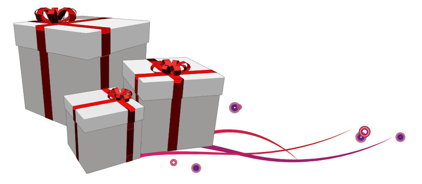 regalos en vector