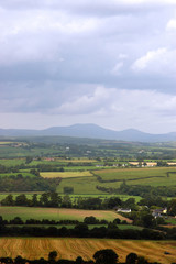 Fototapeta na wymiar widok na malownicze irlandzki wsi