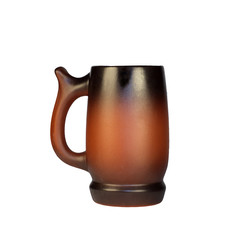 Beer jar isolated on a white background
