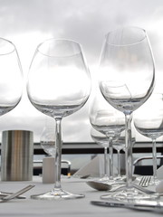 gedeckter tisch