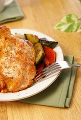 Broiled Pepper Chicken