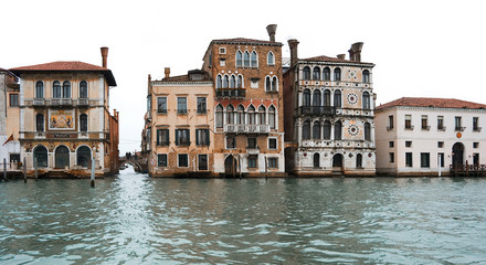 Naklejka premium houses of venice