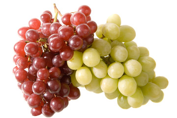 Red and White Grapes