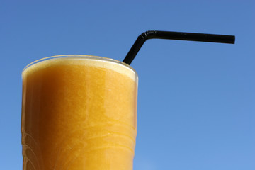 A fresh fruit juice is the perfect refreshment