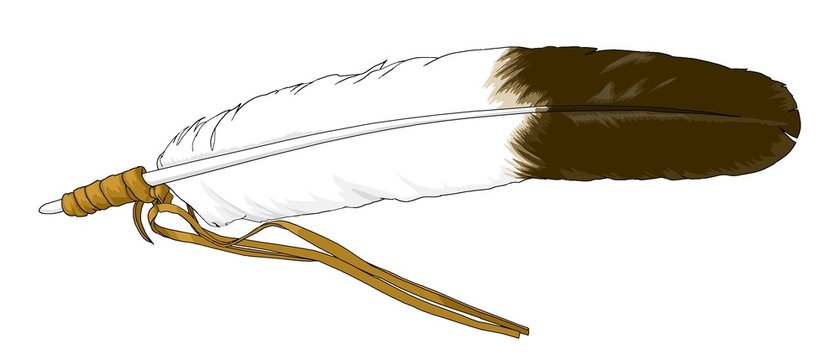 eagle feather template