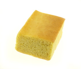Cornbread Isolated On White