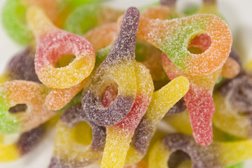 Close up of candy
