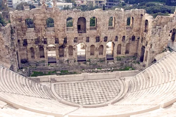 Foto op Canvas The Odeon of Herodes Atticus in Athens, Greece.  © Bryan Busovicki