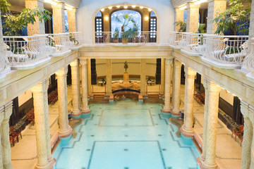 swimming pool in the public baths