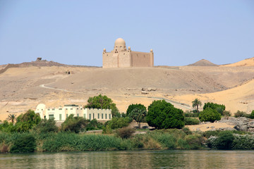 Egypte - Assouan - Mausolée de l'Aga Khan