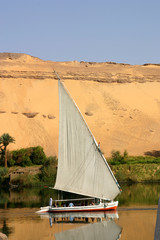 Egypte - Assouan - Felouque