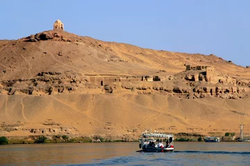 Stoff pro Meter Egypte - Assouan - Traversée du Nil © Ben