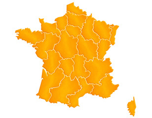 Carte France Sable