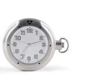 Pocket Watch on White