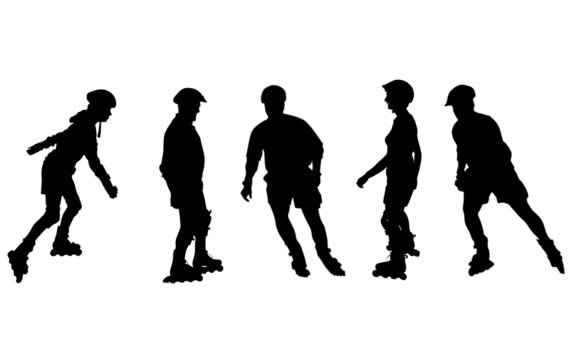 inline skater - personen