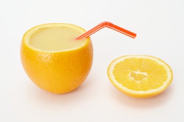 Orange full of juice