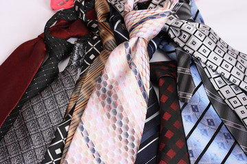 Set of neck ties