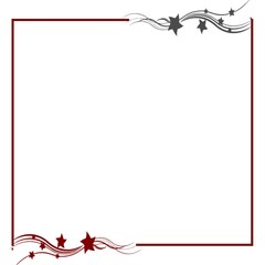 FOND ABSTRAIT ROUGE ETOILES