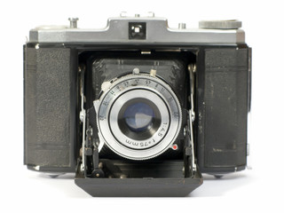 Old photographic camera