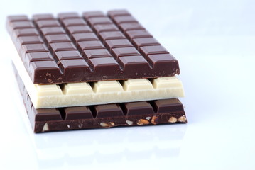 Tablettes de chocolats