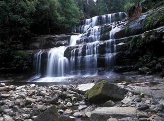 Forest waterfall in Australia - 6176094