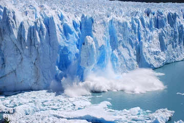 Tischdecke Gletscherkollaps © volki