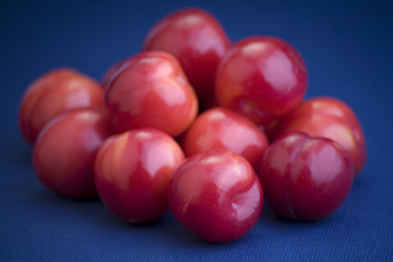 Red plums