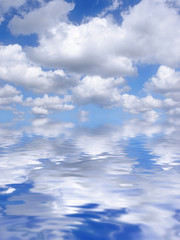 Fototapeta premium Sky and Water Elements